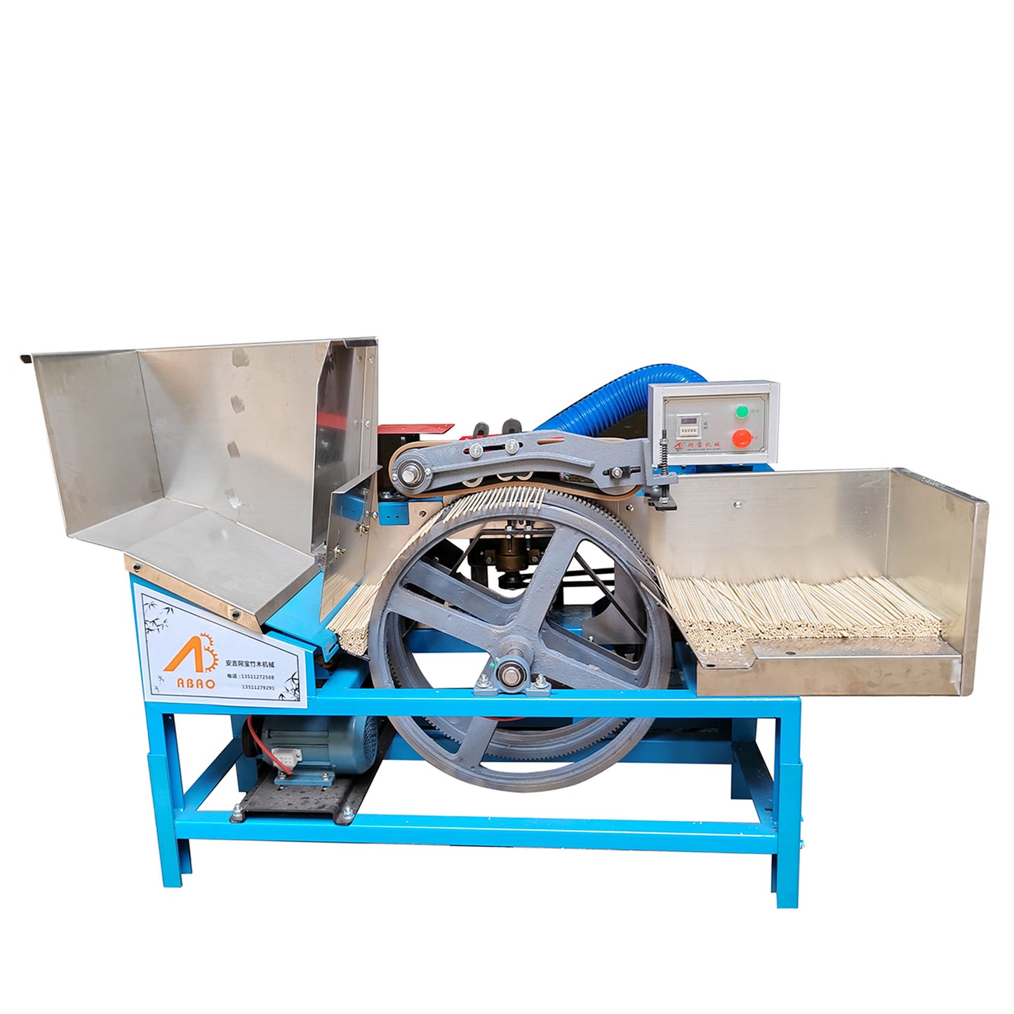 Bamboo Skewer Sharpening and Forming Machine,Bamboo BBQ Stick Sharpening Machine